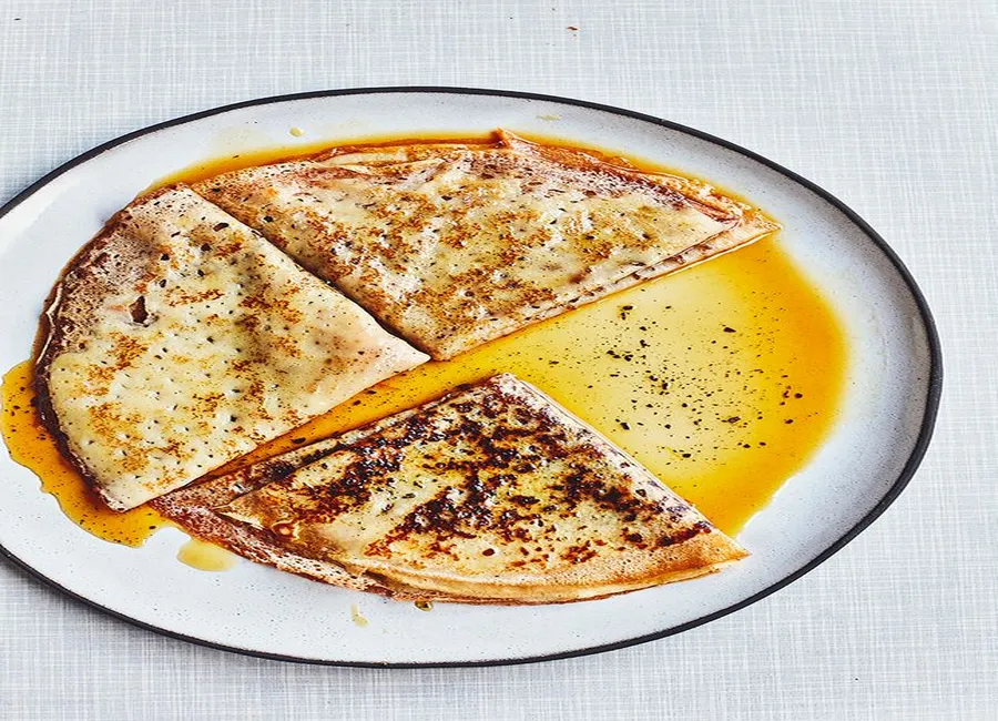 Crêpes suzette de benoît castel