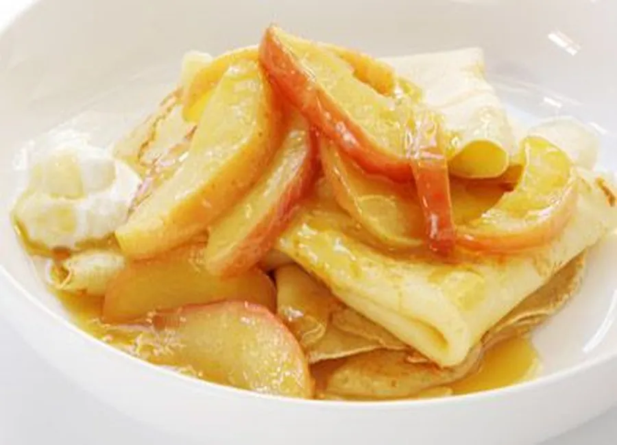 Crêpes aux pommes