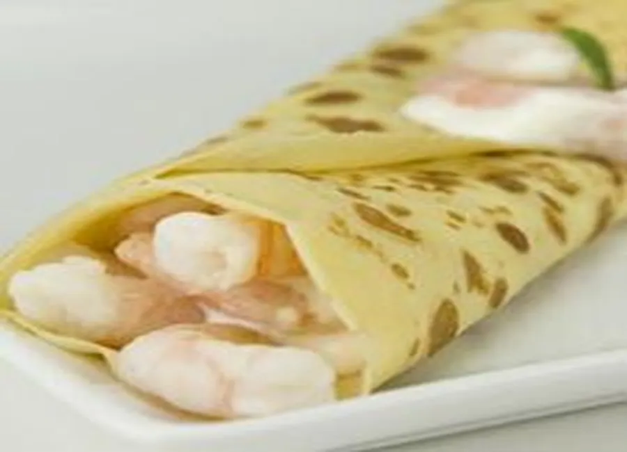 Crêpes de crevettes vite faites