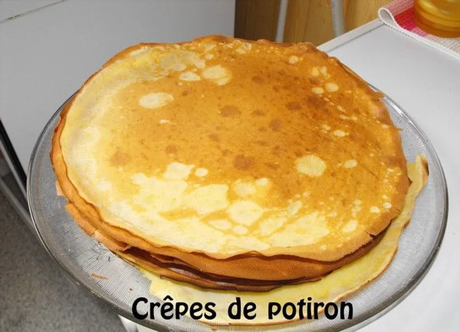 Crêpes de potiron