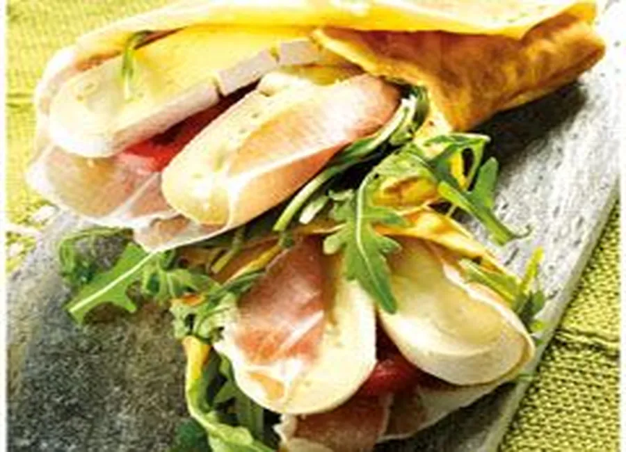 Crêpes des alpages au reblochon