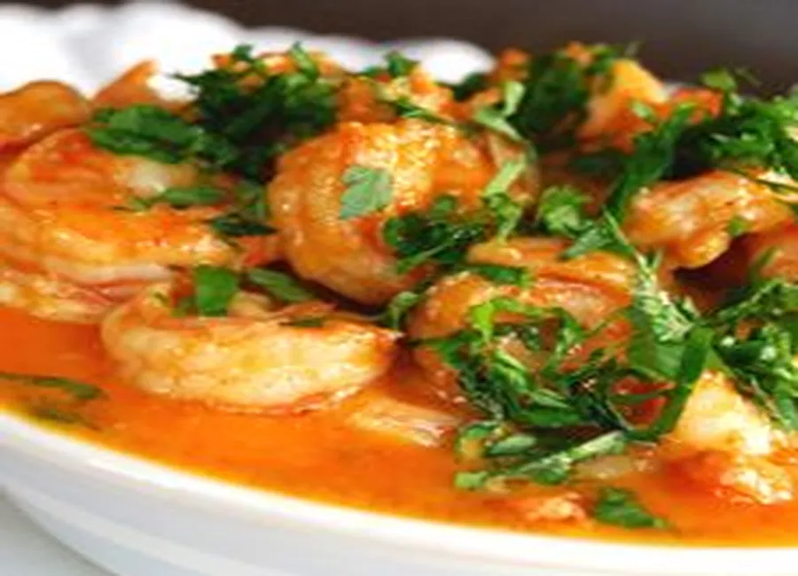 Crevettes grillés au pied de vent