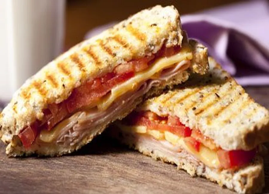 Croque tomates jambon fromage