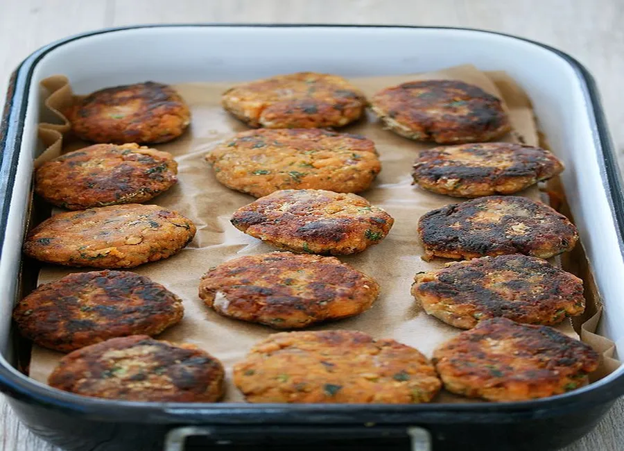 Croquettes de lentilles aux noisettes