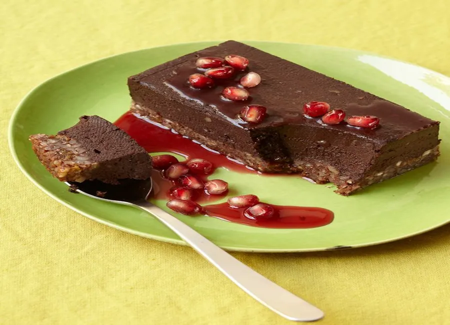 Croustifondant au chocolat cru