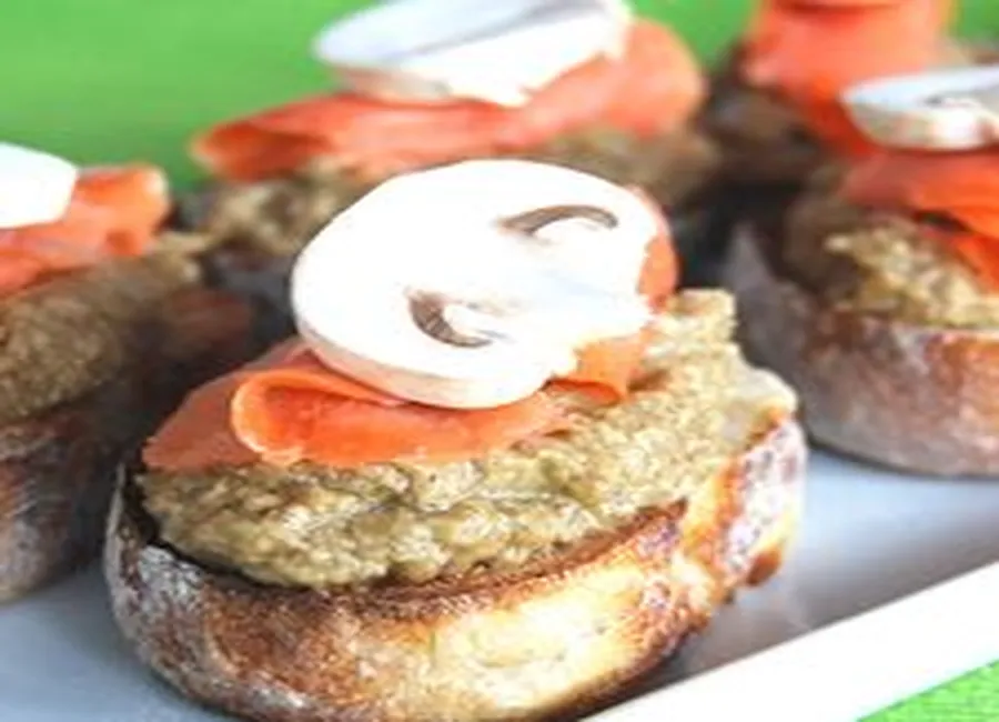 Croûtons à la marmelade de champignons