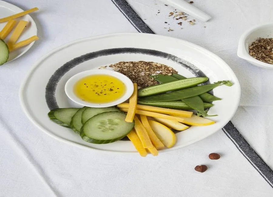 Crudités à la dukkah