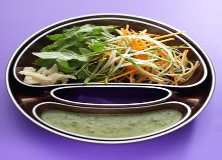 Crudités en sauce pistou