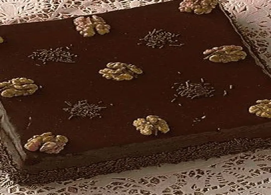Gâteau au chocolat et aux amandes