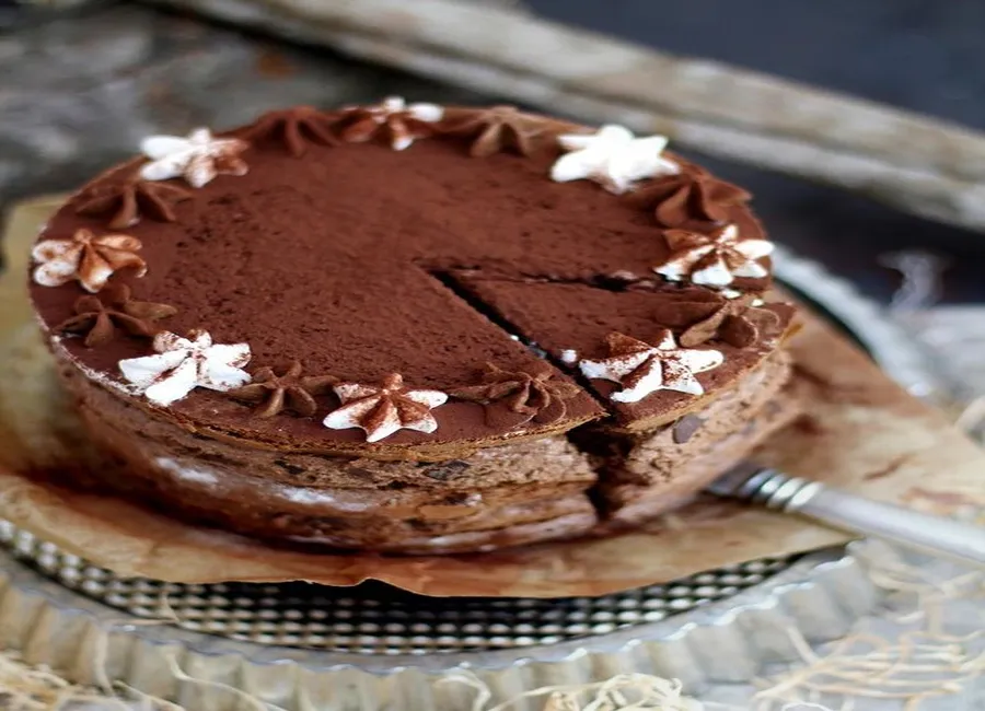 Gâteau au chocolat et mascarpone