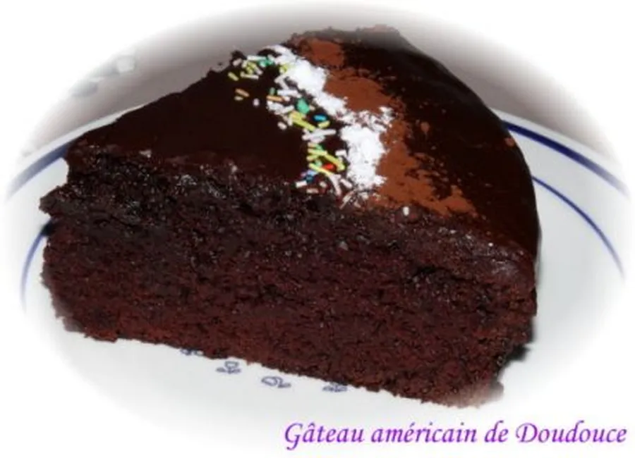 Gâteau au chocolat fondant et moelleux