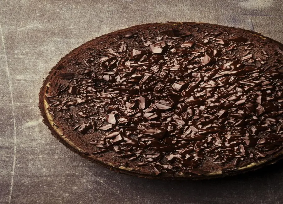 Gâteau au chocolat noir intense