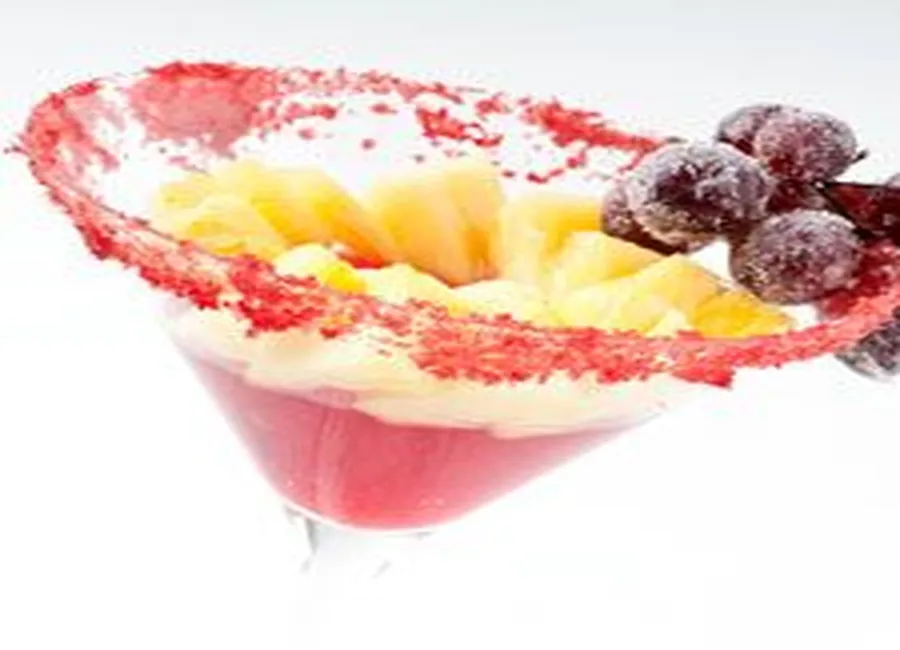 Gelée de fraise et ananas
