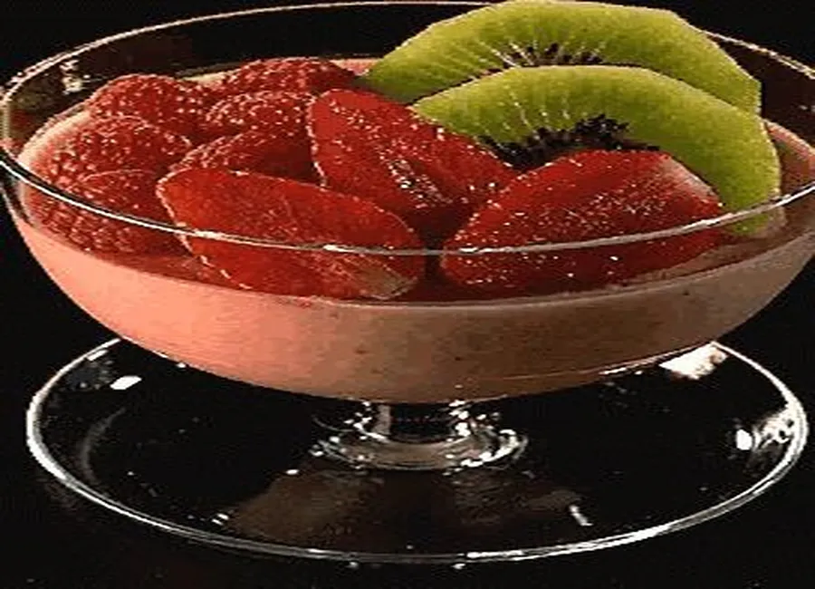Gelée de fruits au vin