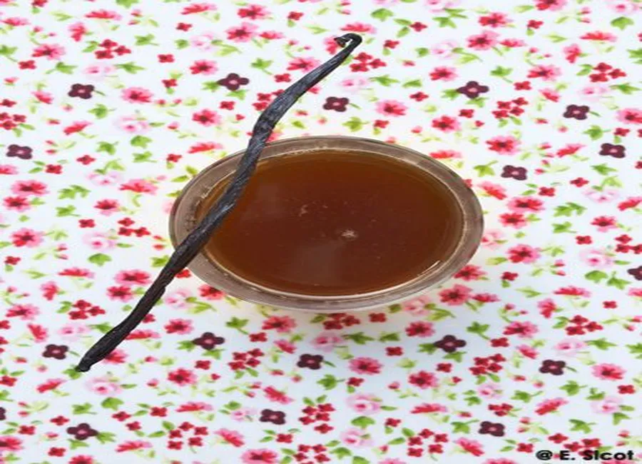 Gelée de thé au jasmin