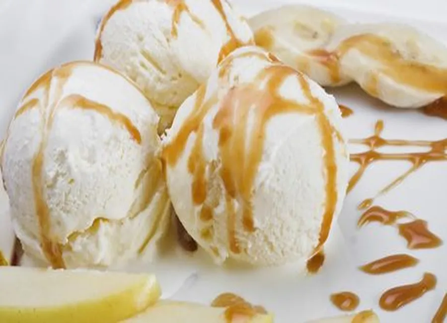Glace à la confiture de lait caramélisée