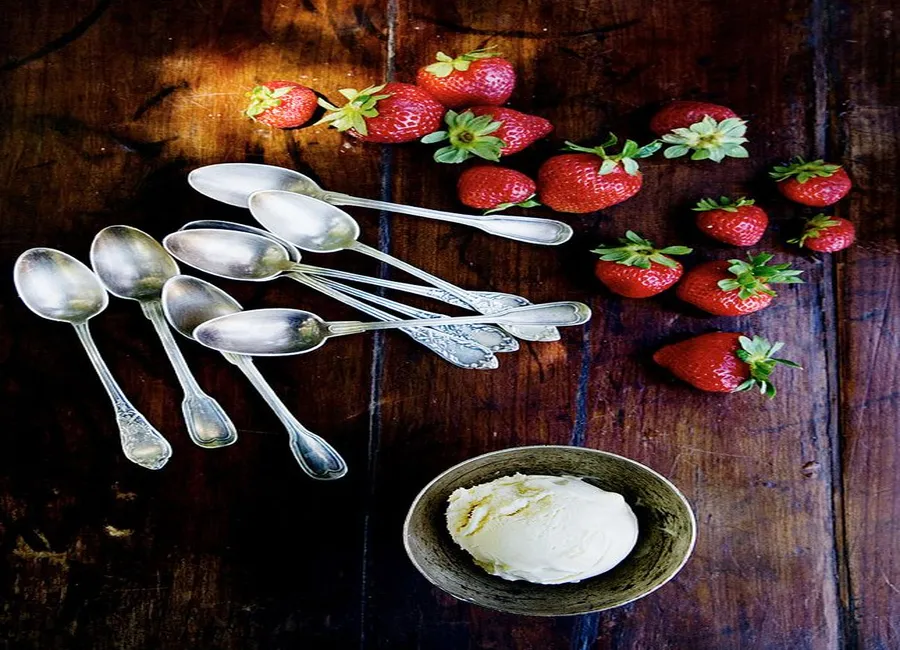 Glace à la crème fraîche d'isigny