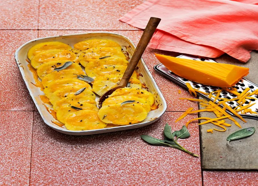 Gnocchi à la romaine gratinés à la mimolette