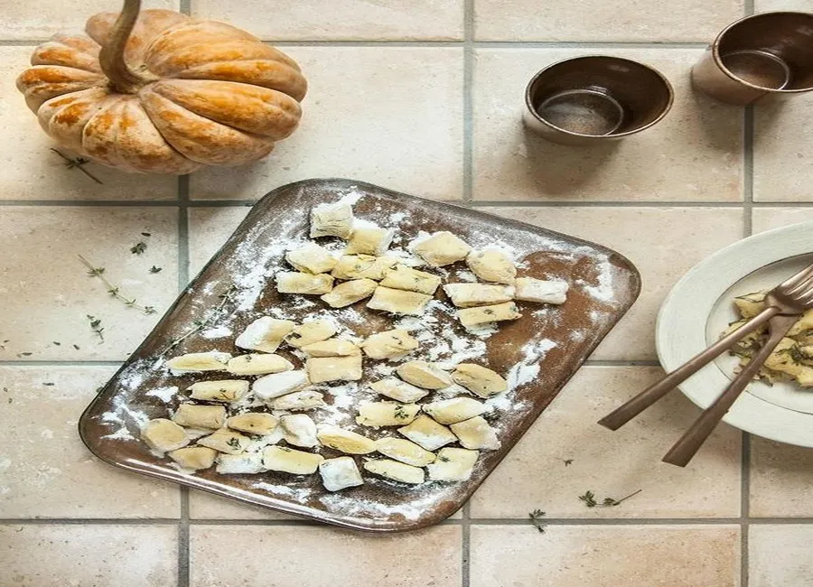 Gnocchis potiron ricotta