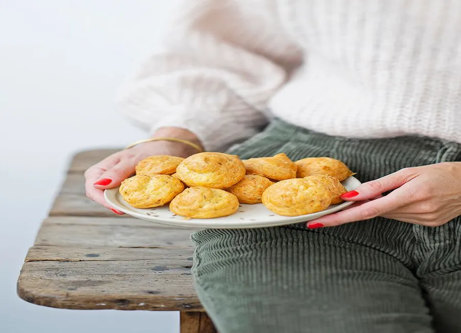 Gougères au gruyère et au cumin