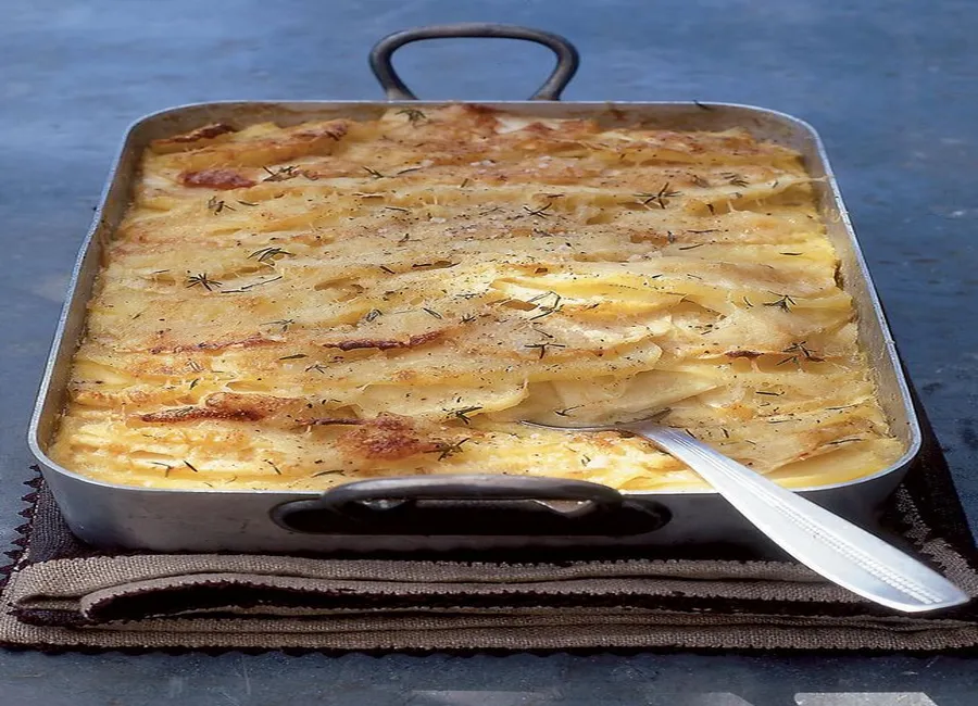 Gratin dauphinois poires-pommes de terre