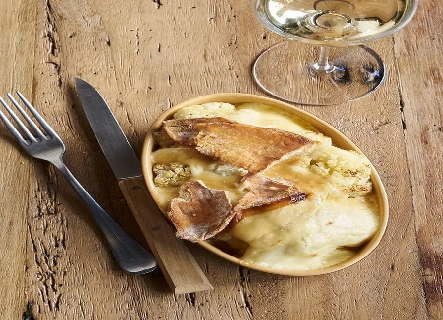 Gratin de chou-fleur à la manigodine