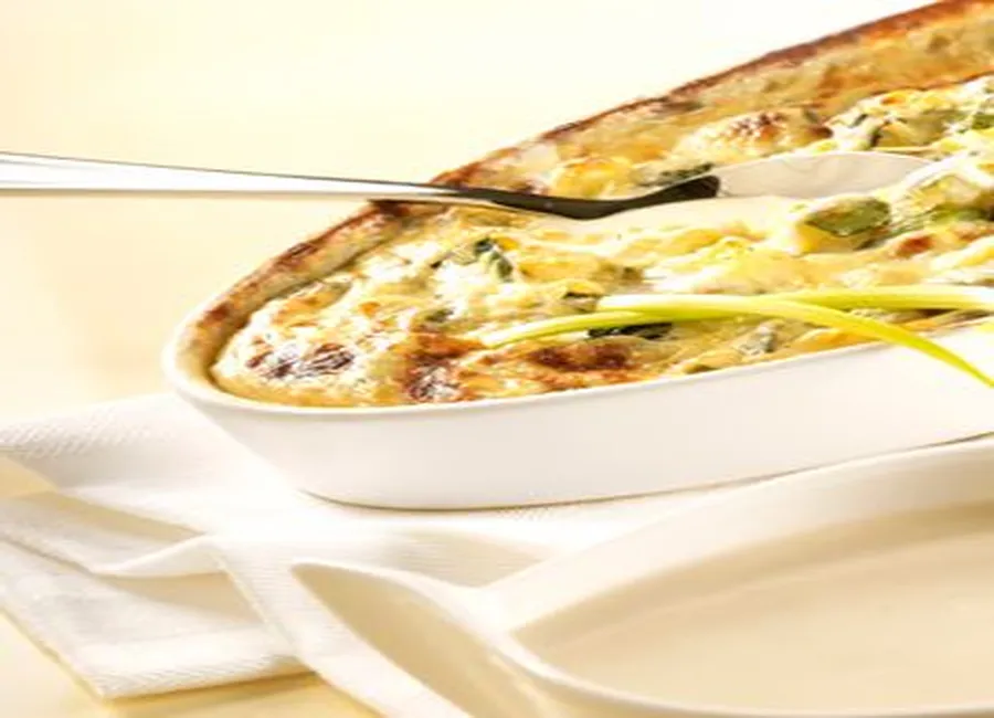 Gratin de courgettes à la cancoillotte