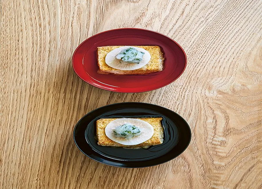 Mochi frit en bouillon