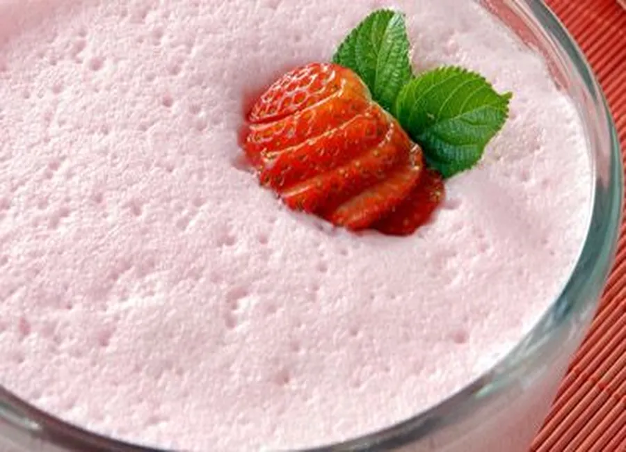 Mousse aux fraises