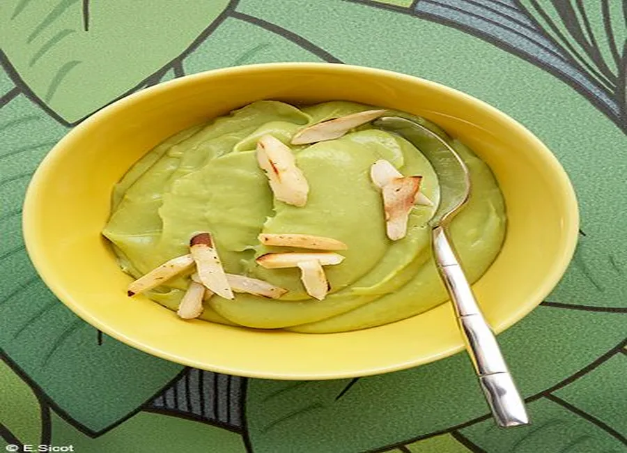 Mousse d'avocat sucrée