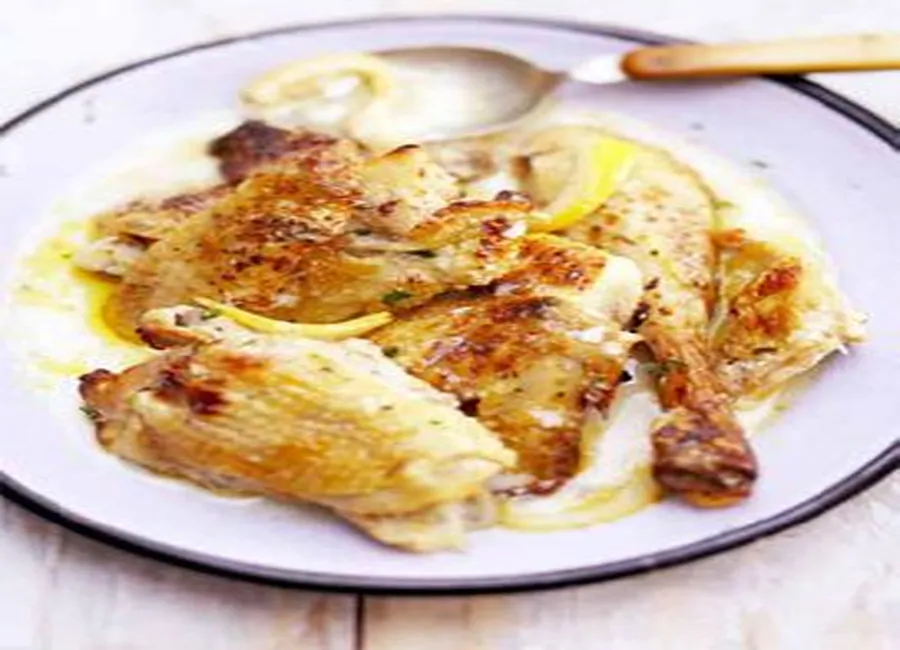 Poulet au citron frais