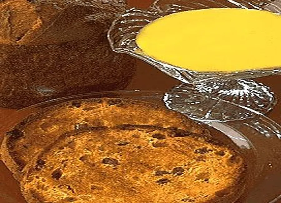 Panettone à la crème mousseuse