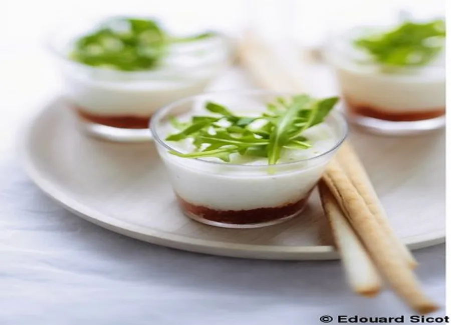 Panna cotta au parmesan