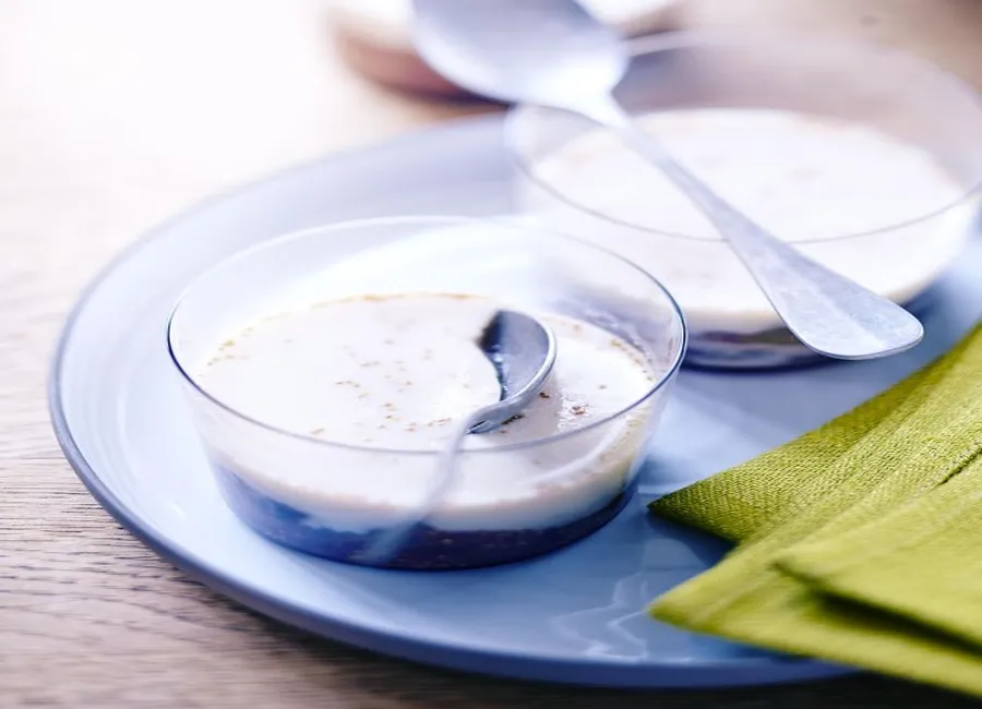 Panna cotta de figues au lait d'amande