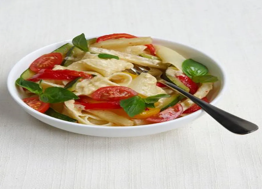 Papardelle à la julienne de légumes