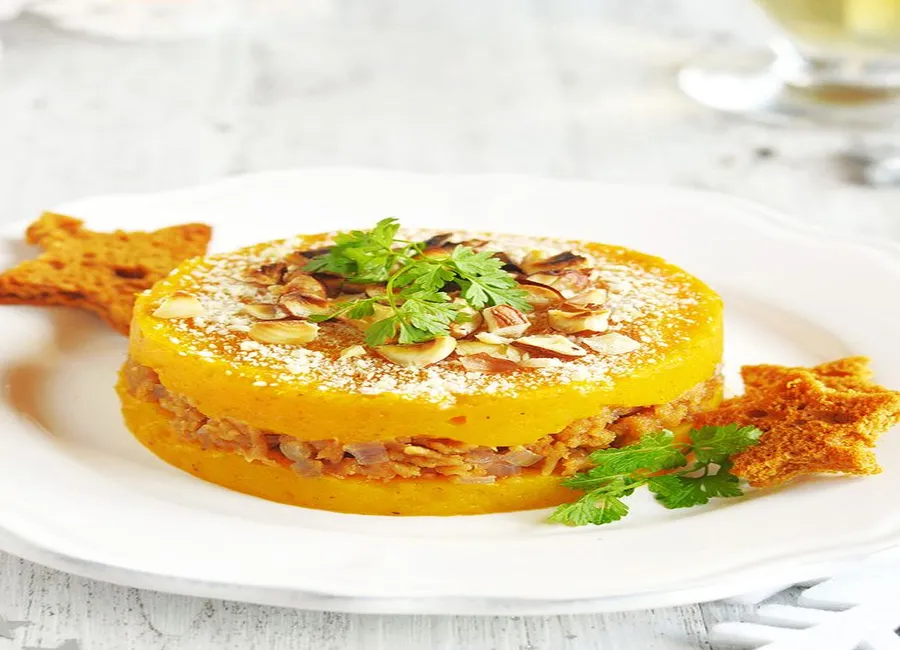 Parmentier de potimarron & seitan
