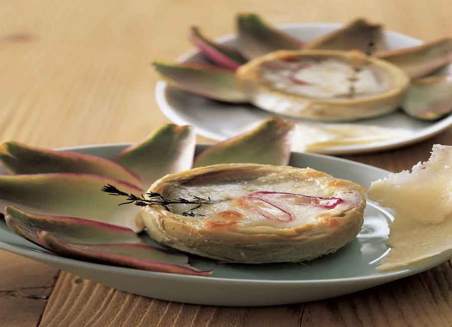 Parmigiane d'artichauts