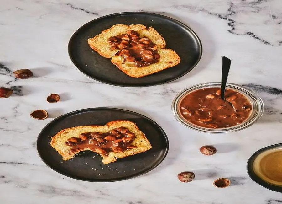 Pâte à tartiner croquante chocolat au lait et noisettes