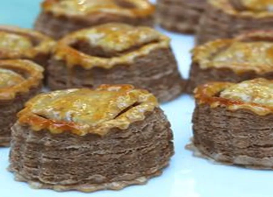 Pâte feuilletée au cacao