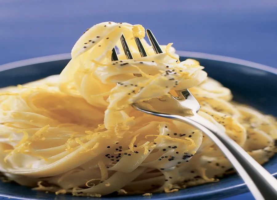 Pâtes au citron et à la crème