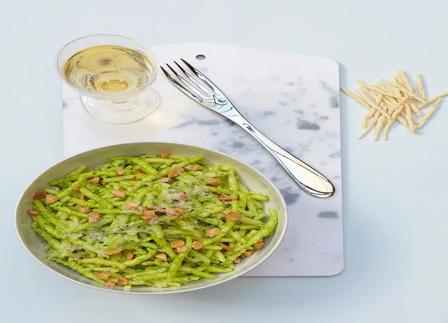 Pâtes au pesto de persil