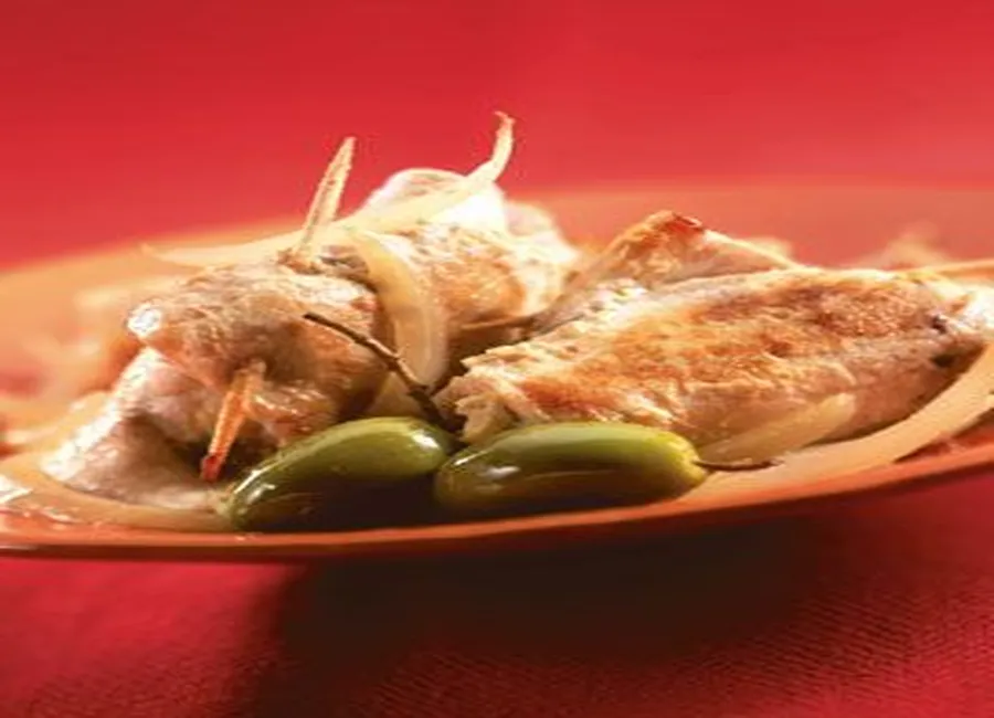 Paupiettes d'espadon aux olives