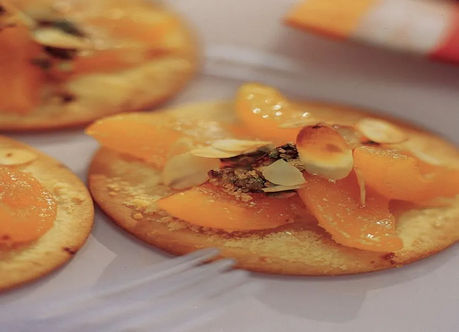 Pizzettes aux abricots