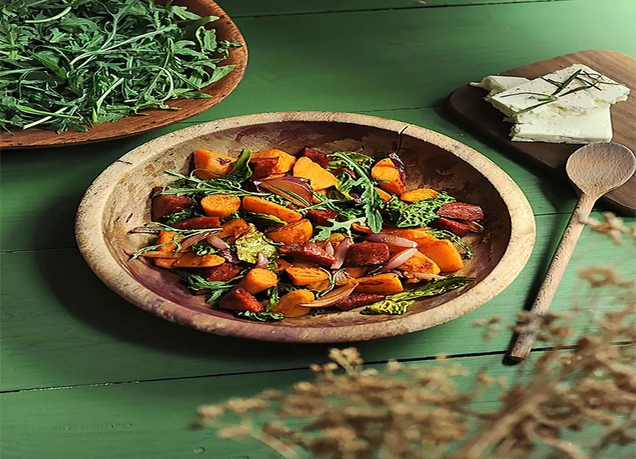 Poêlée de chorizo et patates douces