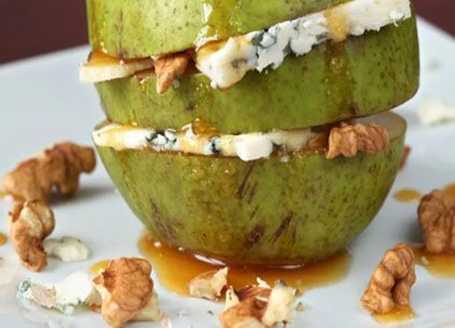 Poires au roquefort