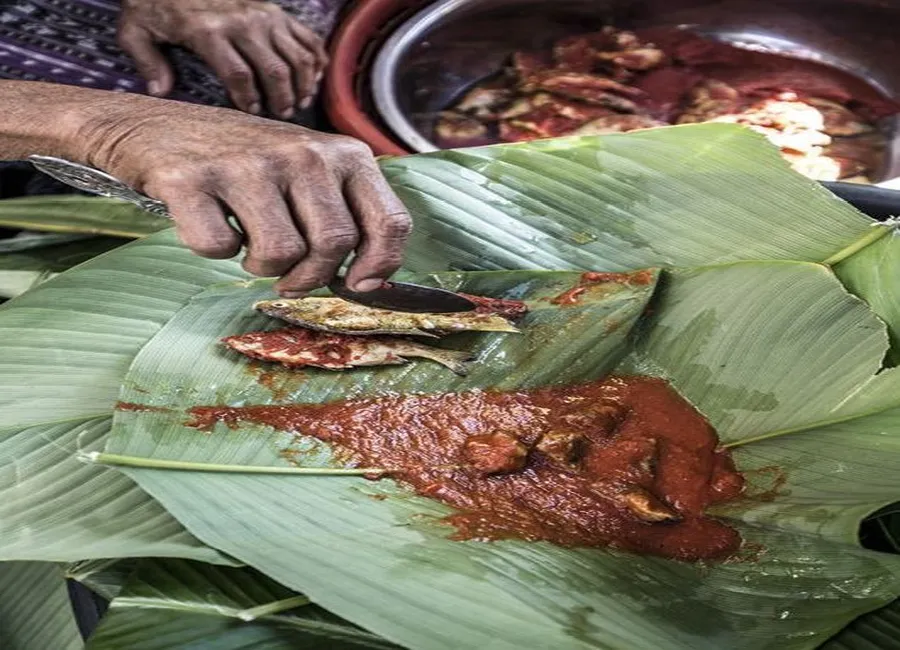 Poissons de lac en papillotes
