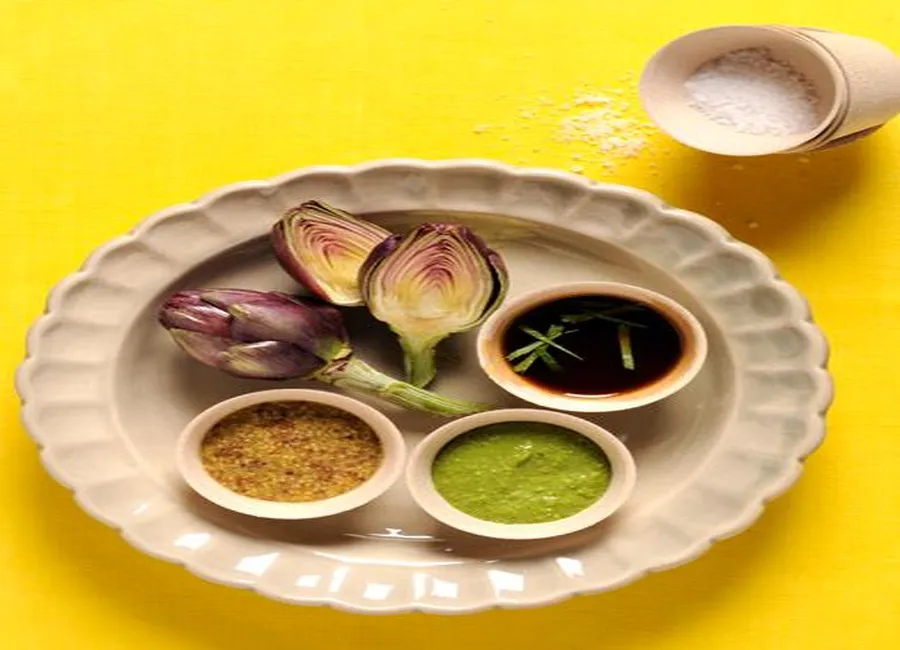 Poivrades aux trois sauces