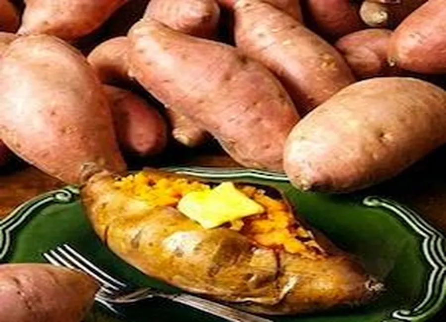 Pommes de terre douces au cidre
