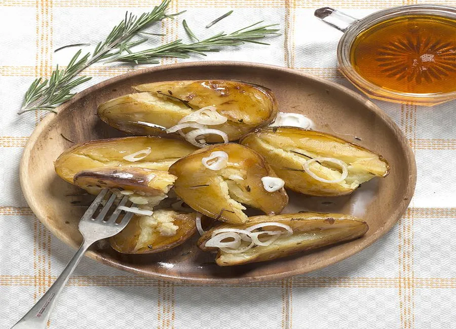 Pommes de terre sucrées-salées