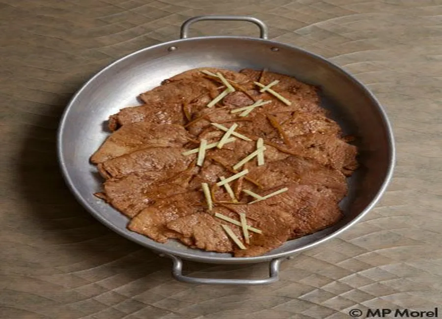 Porc sauté au gingembre